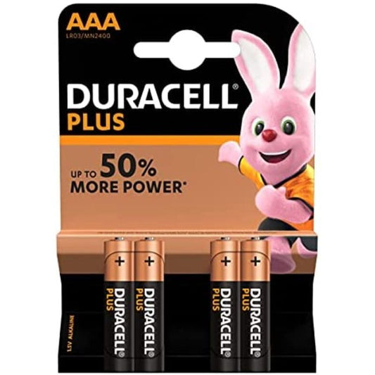 Duracell Plus Power Battery Aaa Lr03 4 Units - UABDSM