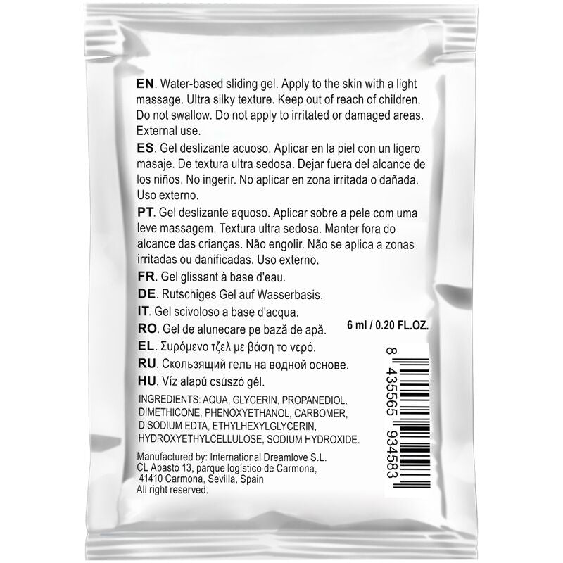 Black Hole Water Based Gel Extra Dilatation 6 Ml Single Dose - UABDSM