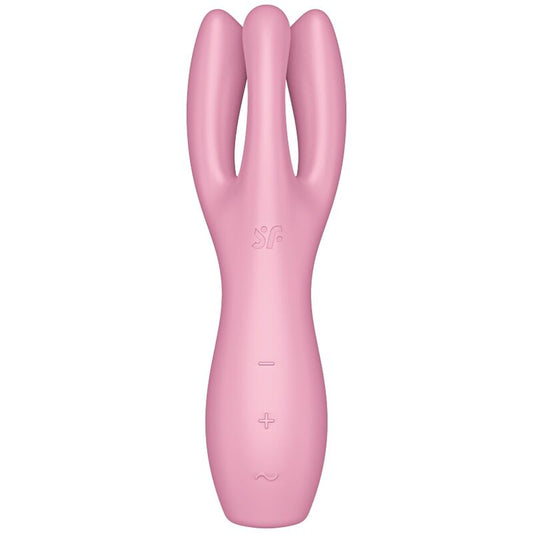 Satisfyer Threesome 3 Vibrator - Pink - UABDSM
