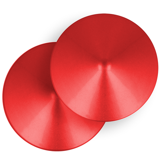 Ohmama Fetish Red Circle Nipple Covers - UABDSM