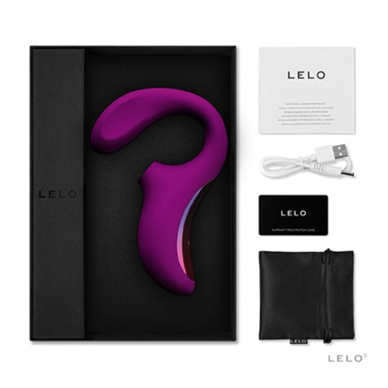 Lelo Enigma Cruise Dual Stimulation Sonic Massager Deep Rose - UABDSM