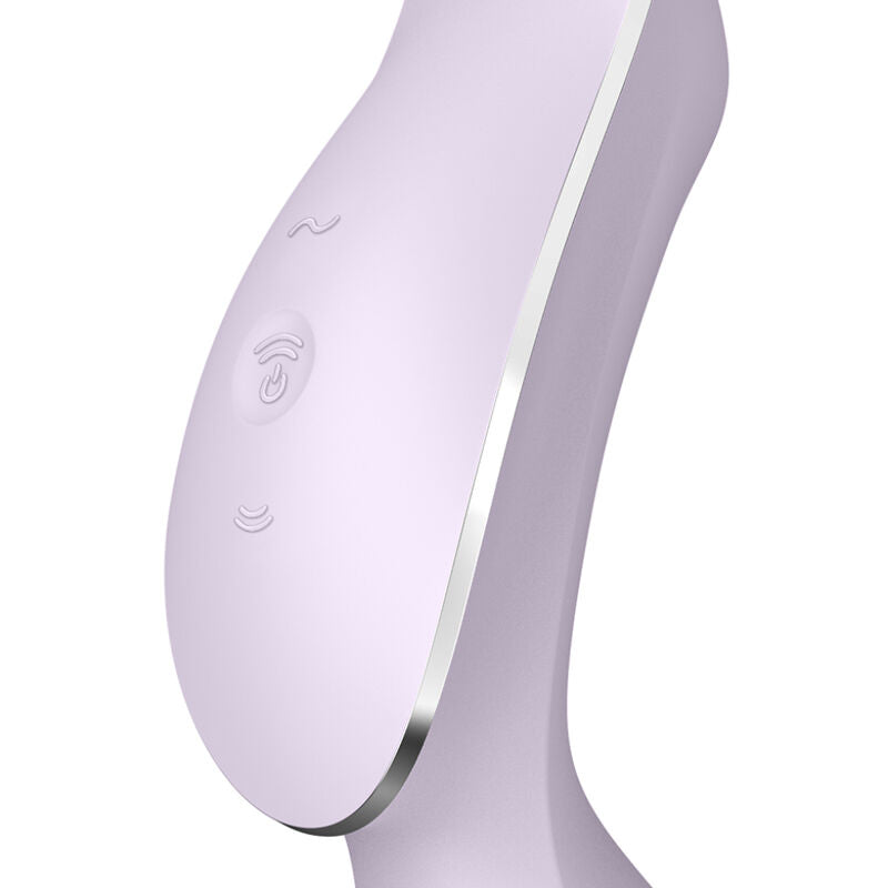 Satisfyer Curvy Trinity 2 Stimulator & Vibrator - Purple - UABDSM