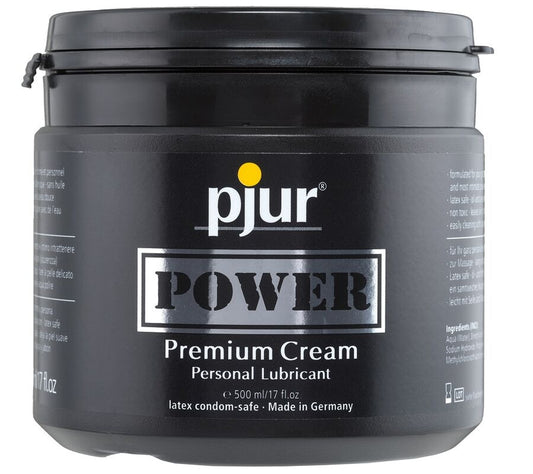 Pjur Power Premium Cream Lubricant 500 Ml - UABDSM
