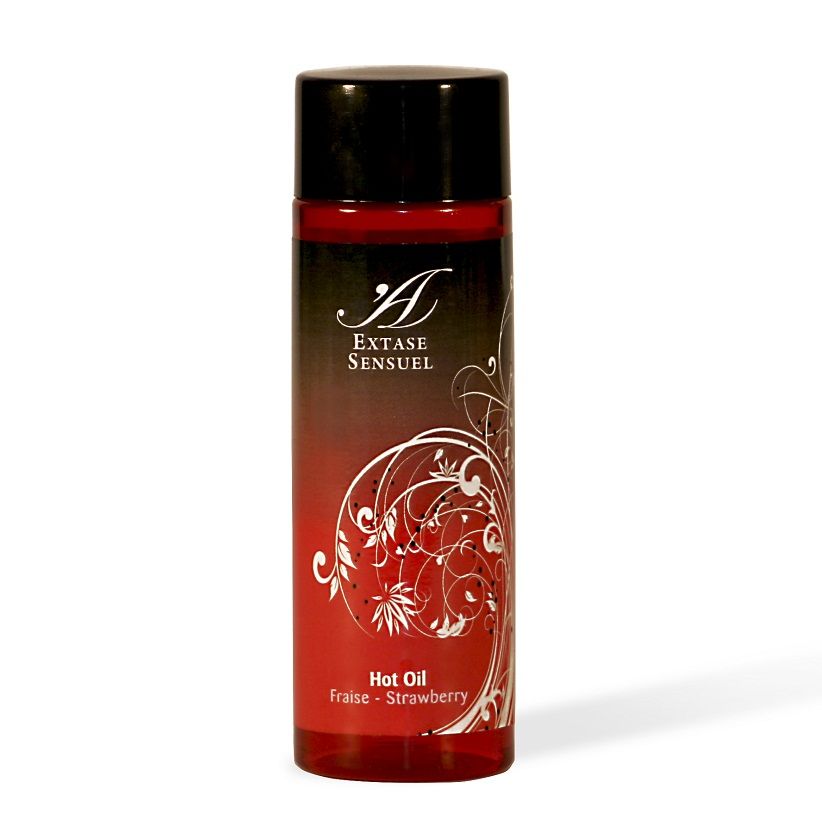 Extase Sensuel Hot Oil Strawberry 100ml - UABDSM