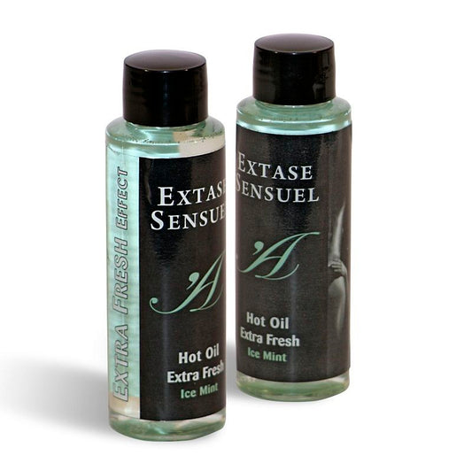 Extase Sensuel Hot Oil Extra Fresh Ice 100ml - UABDSM