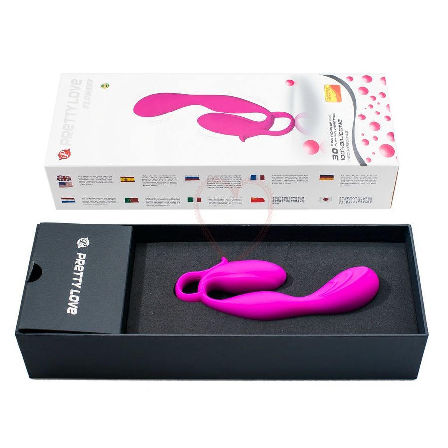Pretty Love Highgrade - Flowery Massager Purple - UABDSM