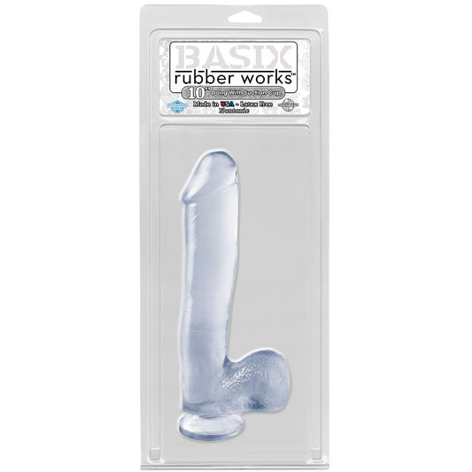Basix Rubber Works 24 Cm Dong Clear - UABDSM