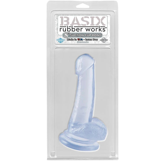 Basix Rubber Works Suction Cup 18 Cm Dong Clear - UABDSM