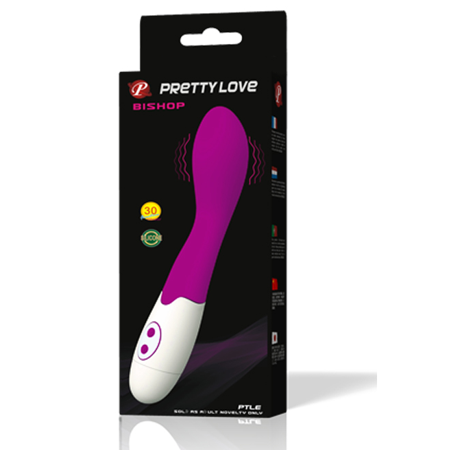 Pretty Love Bishop Vibrator Purple - UABDSM