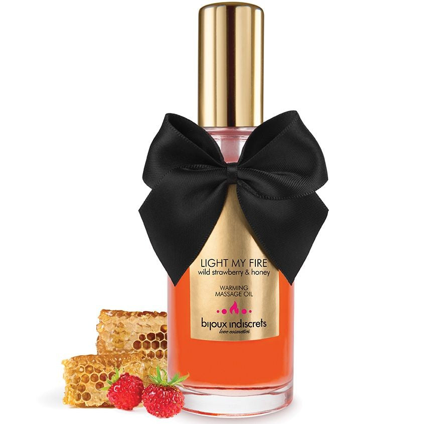 Light My Fire Wild Strawberry Warming Oil - UABDSM