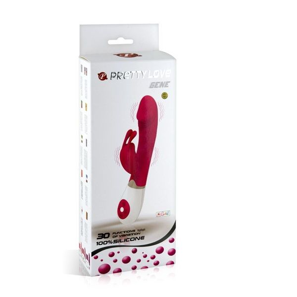 Pretty Love Flirtation - Gene Massager Pink - UABDSM
