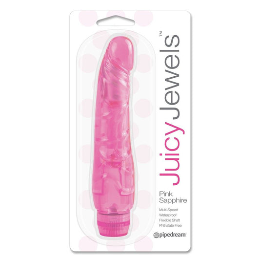Juicy Jewels Pink Sapphire Vibrator. - UABDSM