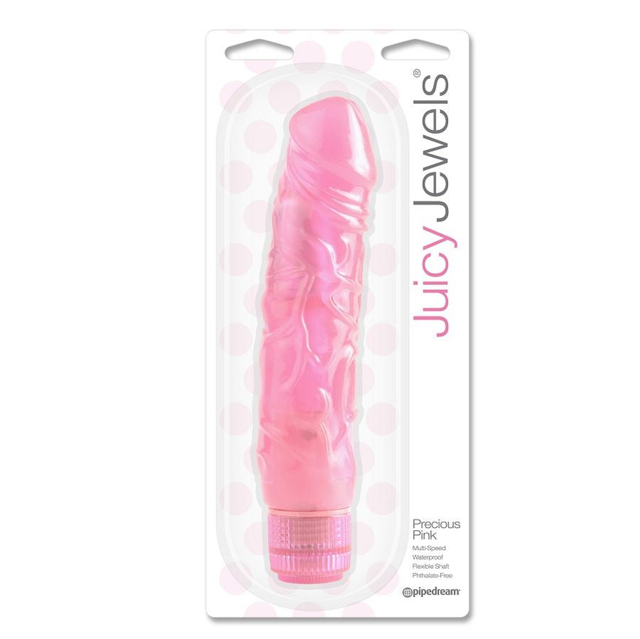 Juicy Jewels Precious Pink Vibrator. - UABDSM