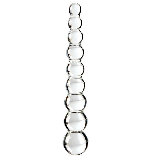 Icicles Number 2 Hand Blown Glass Massager - UABDSM