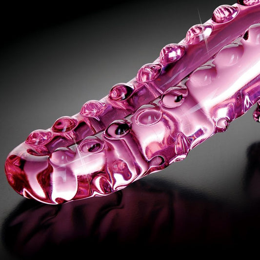 Icicles Number 24 Hand Blown Glass Massager - UABDSM
