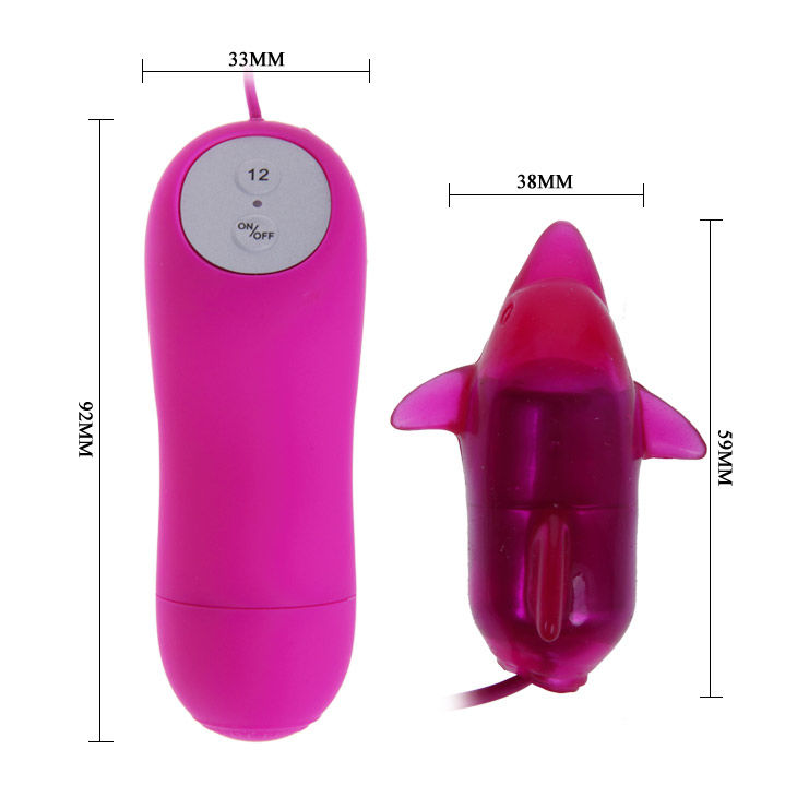 Cute Secret Dolphin Vibrator 12 Speed Vibration - UABDSM