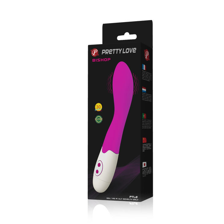 Pretty Love Bishop Vibrator Purple - UABDSM