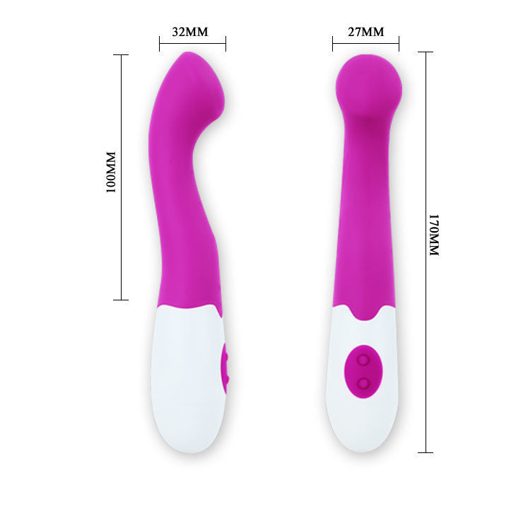 Pretty Love Flirtation - Charles Vibrator Purple - UABDSM