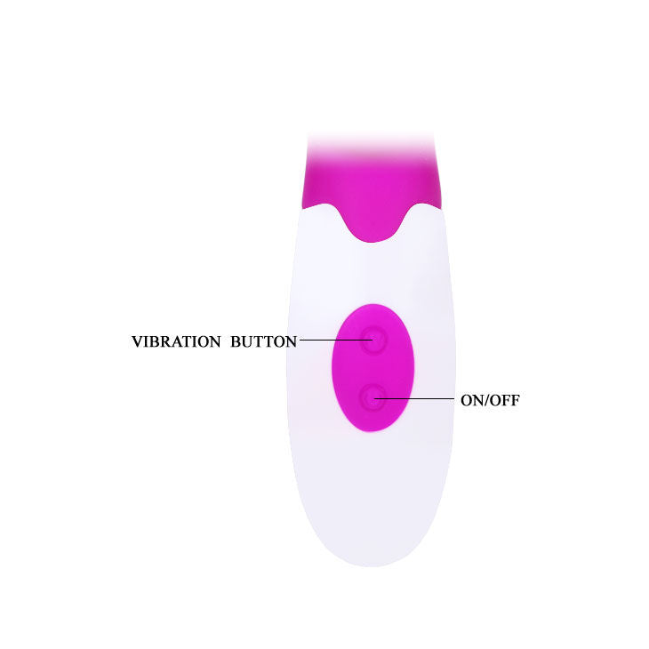 Pretty Love Flirtation - Andre Vibrator With Clit Stimulation - UABDSM