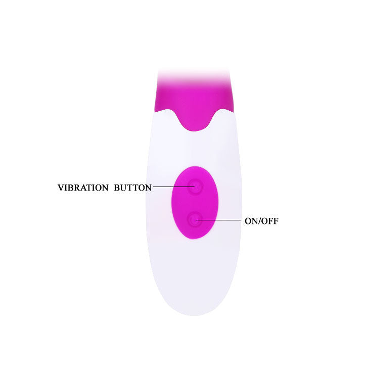 Pretty Love Flirtation - Alvis Vibrator With Clit Stimulation - UABDSM
