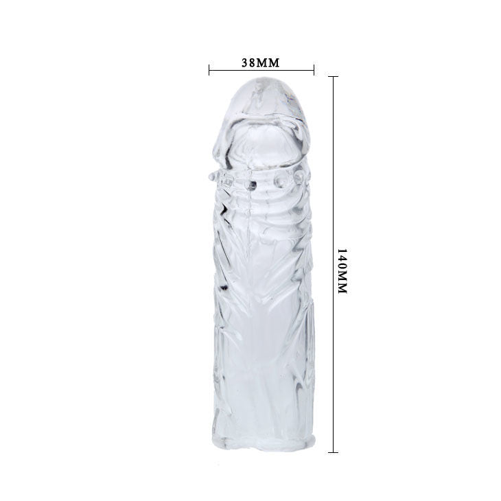 Sleeve Clear  Realistic 13 Cm - UABDSM