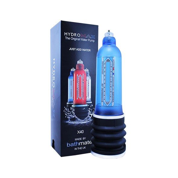 Bathmate Hydromax X40 Penis Pump Brilliant Blue - UABDSM