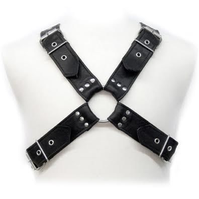 Leather Body Buckles Harness - UABDSM