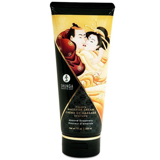 Shunga Massage Cream Kissable Almond Sweetness 200ml - UABDSM