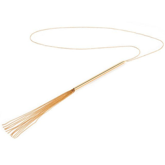 Magnifique Whip Metallic Chain Whip Necklace - UABDSM