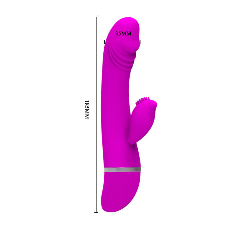 Pretty Love Flirtation - David Vibrator With Rabbit - UABDSM