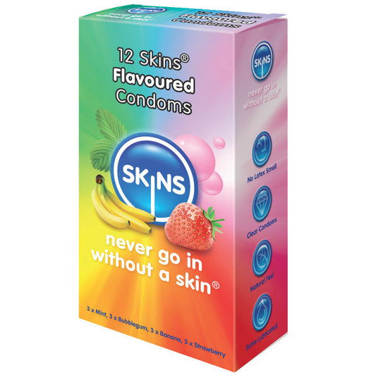 Skins Condom Flavours 12 Pack - UABDSM