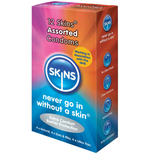 Skins Condoms Assorted 12 Pack - UABDSM