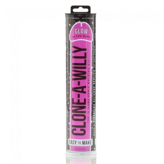 Clone A Willy  Clone Glow In The Dark Pink Vibrating Kit - UABDSM