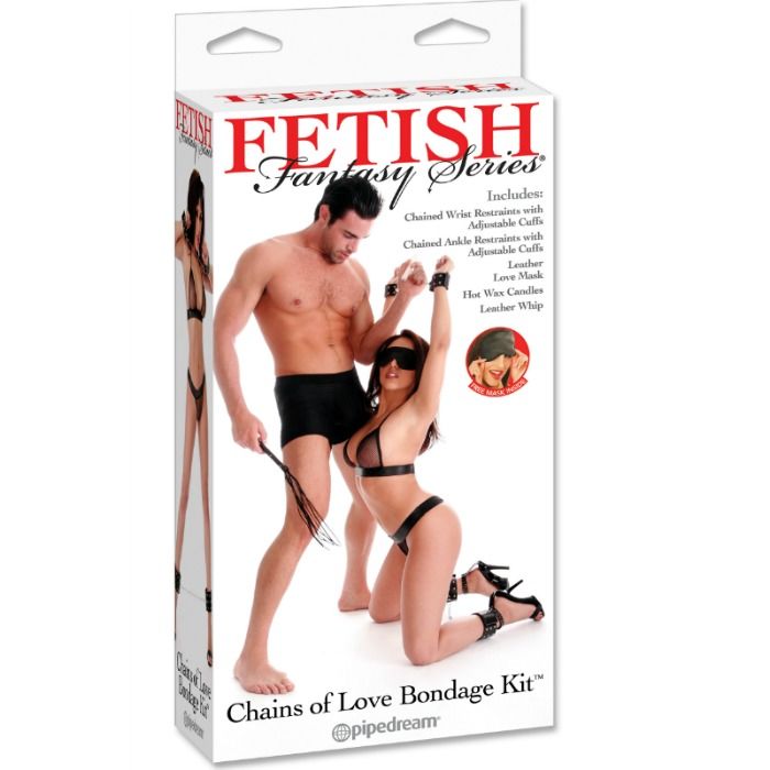 Fetish Fantasy Chains Of Love Bondage Kit - UABDSM