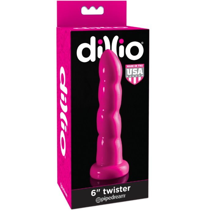 Dildo Dillio Twister 15.3 Cm - UABDSM