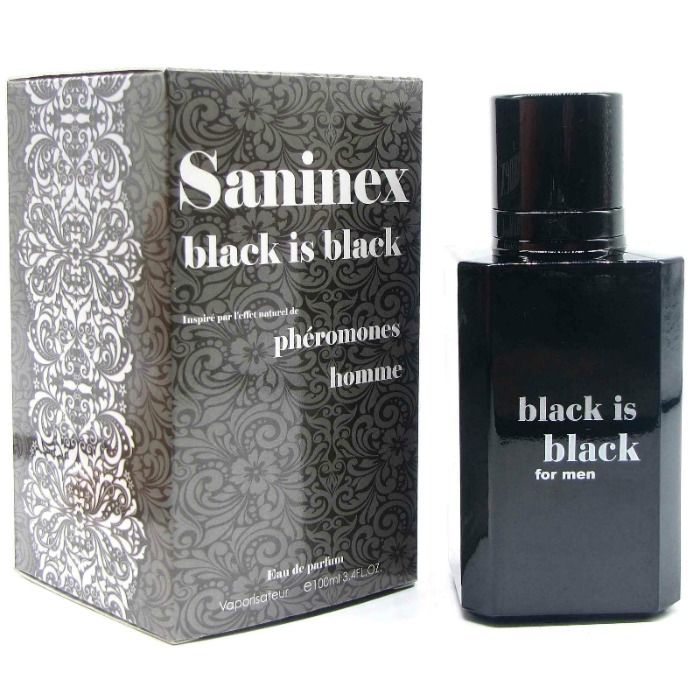 Saninex Black Is Black Perfume With Pheromones Man - UABDSM