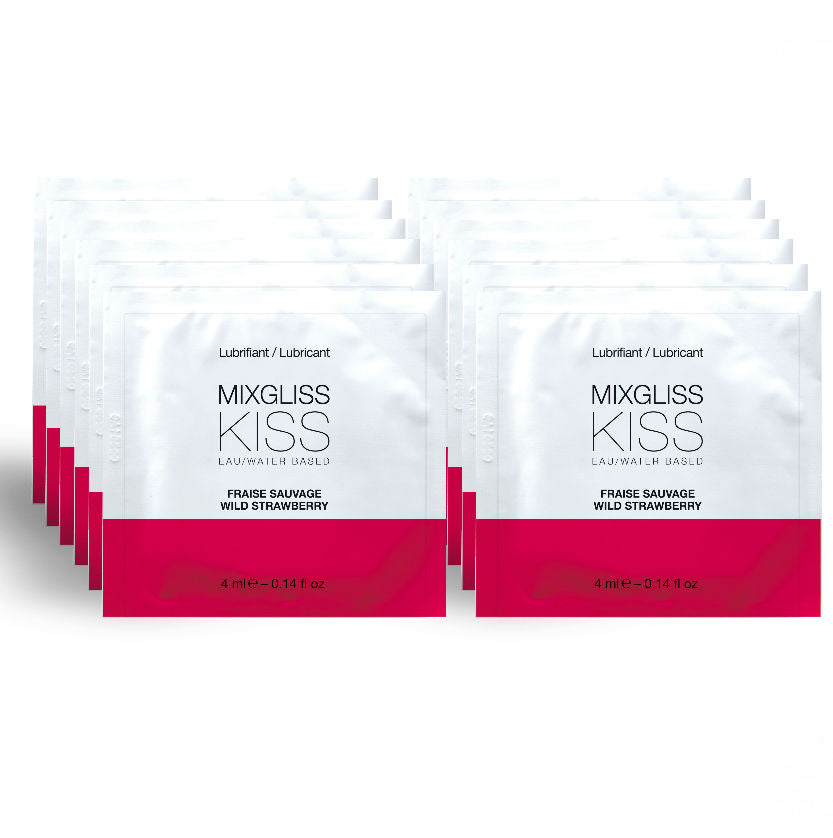 Mixgliss Water Based Strawberry 12 Pieces 4ml - UABDSM