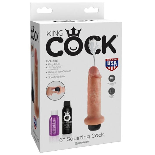 King Cock 15.24 Cm Squirting Cock - UABDSM