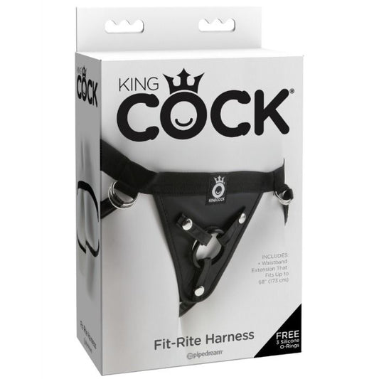 King Cock Fit Rite Harness - UABDSM