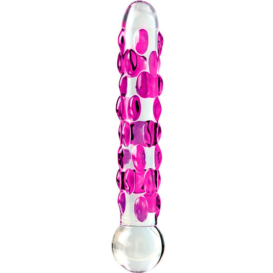 Icicles Number 07 Hand Blown Glass Massager - UABDSM