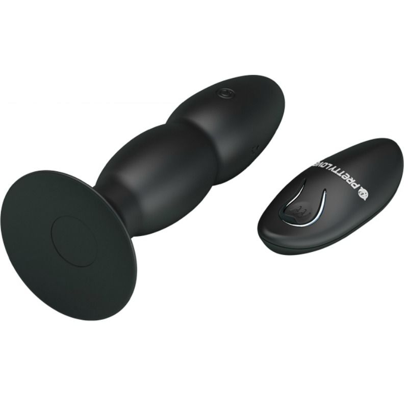 Pretty Love Plug With Vibrator And Rotation Functions By Remote Control - UABDSM