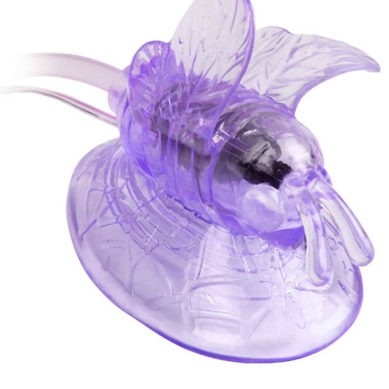 Vibrating Butterfly With Remote Control Purple - UABDSM