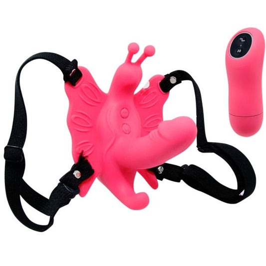 Ultra Passionate Butterfly Harness With Remote Control - UABDSM