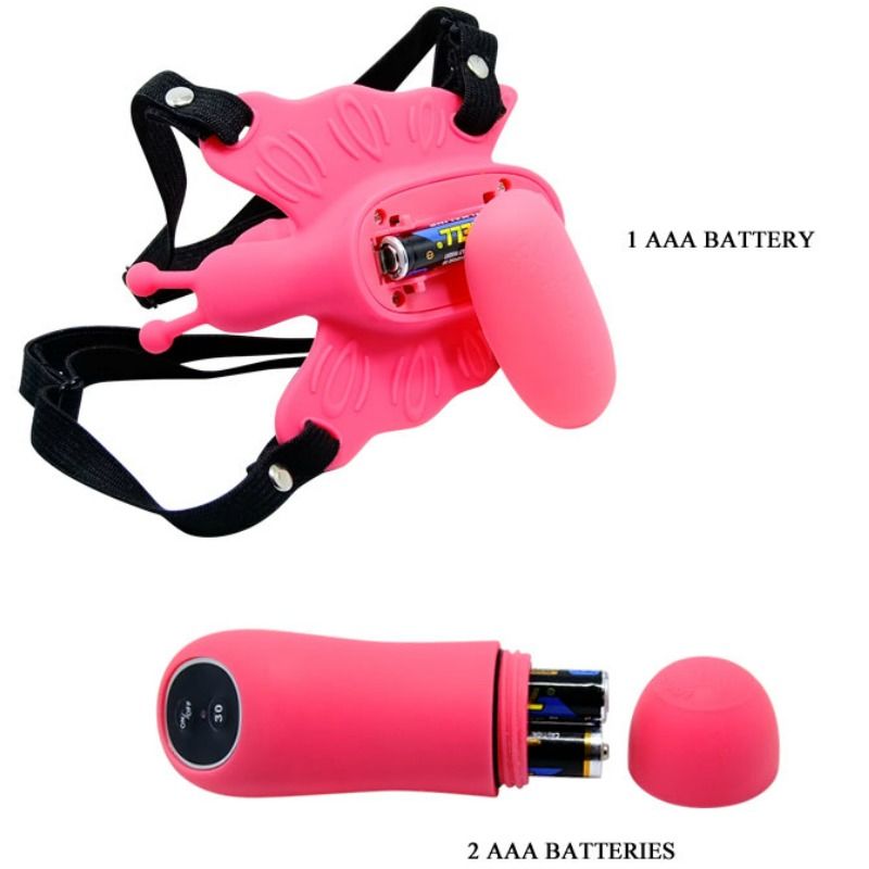 Ultra Passionate Butterfly Harness With Remote Control - UABDSM
