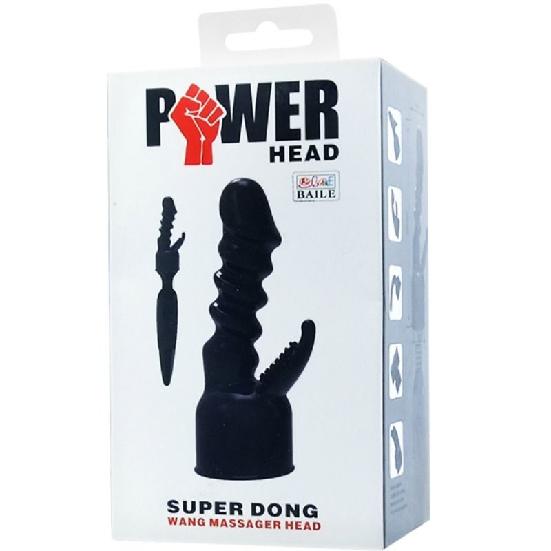 Power Head - Interchangeable Wand Massager Head Inner And Clit Stimulating - UABDSM