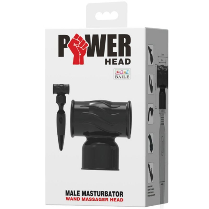 Power Head - Interchangeable Wand Massager Head Pennis Stimulating - UABDSM