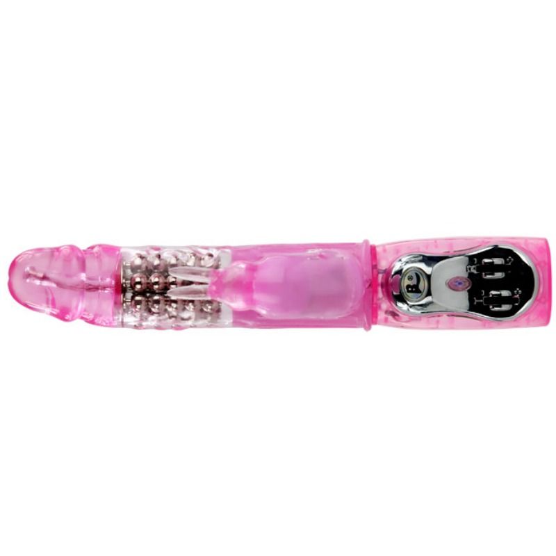 Vibrator With Clit Stimulation Multispeed Multirotation - UABDSM
