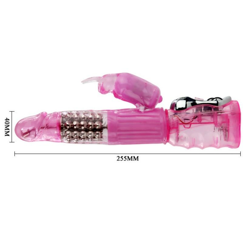 Vibrator With Clit Stimulation Multispeed Multirotation - UABDSM