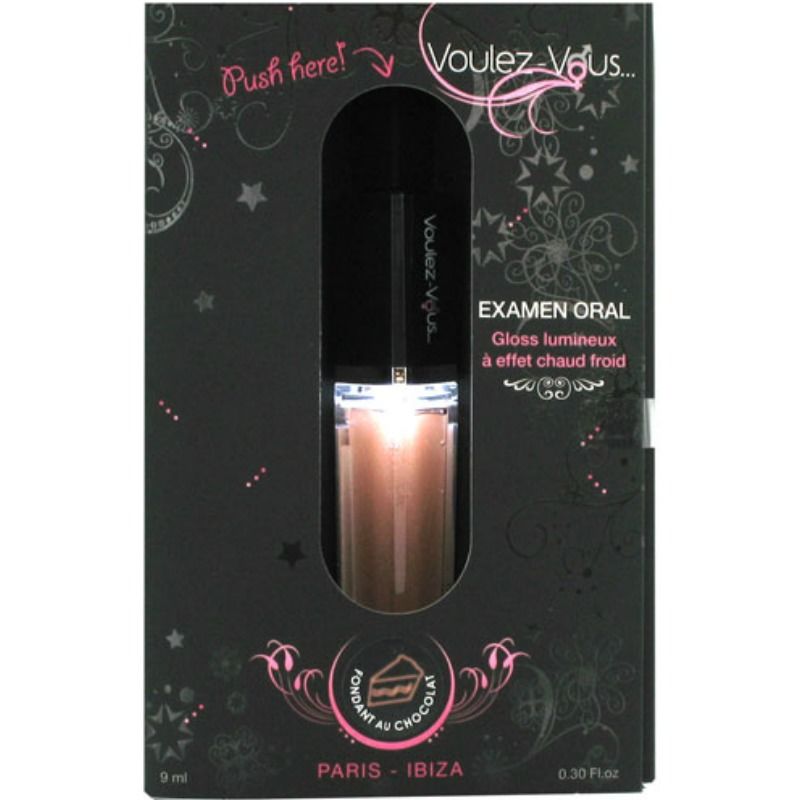 Voulez-vous Light Gloss With Effect Hot Cold - Chocolate Fondant Flavour 10 Ml - UABDSM
