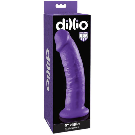 Dillio Purple Dildo 22.9 Cm - UABDSM